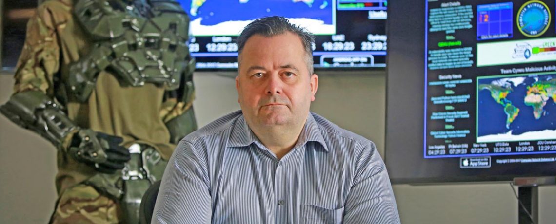 Andy Cuff, Chief Executive and founder of Computer Network Defence, a cyber security consultancy and cyber security recruitment agency. The firm, with 56 staff throughout the UK, is headquartered near Chippenham, Wiltshire, with a regional office in the Isle of Man. It has been awarded the Gold Award for the Armed Forces Employer Recognition Scheme 2022 for its forces-friendly credentials.